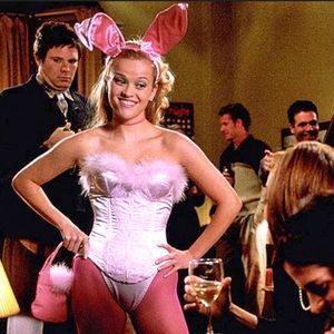 Halloween costume legally blonde bunny